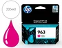 HP Cartucho de Tinta Original 963 Magenta 3JA24AE