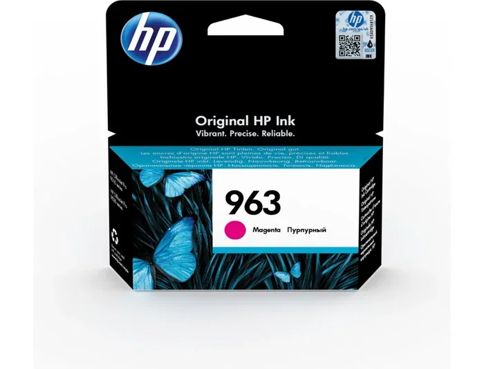 HP Cartucho de Tinta Original 963 Magenta 3JA24AE