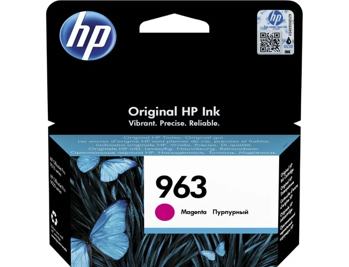 HP Cartucho de Tinta Original 963 Magenta 3JA24AE