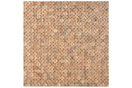 DKD Home Decor Decoración de Pared Troncos 3D de Mango Natural