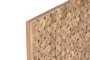 DKD Home Decor Decoración de Pared Troncos 3D de Mango Natural