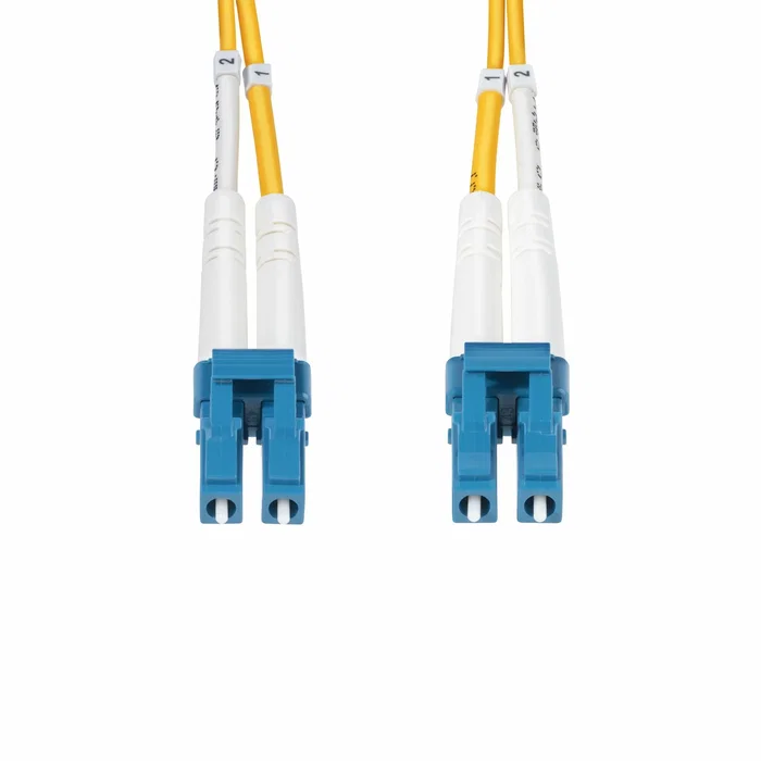 StarTech.com Cable de fibra óptica LC a LC (UPC) OS2 Monomodo de 50m Amarillo