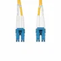 StarTech.com Cable de fibra óptica LC a LC (UPC) OS2 Monomodo de 50m Amarillo