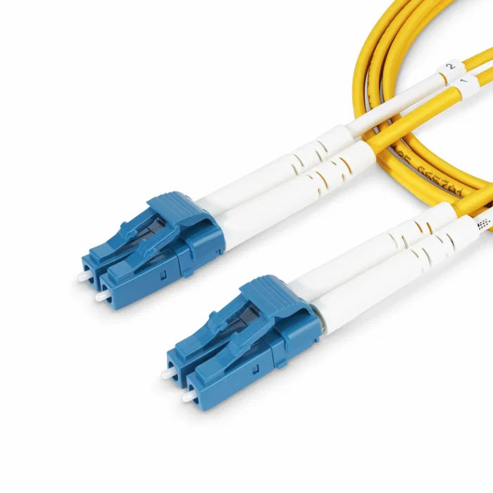 StarTech.com Cable de fibra óptica LC a LC (UPC) OS2 Monomodo de 50m Amarillo