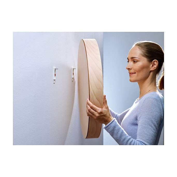 Tesa Tornillo adhesivo regulable para papel pintado y yeso hasta 1kg, 2 unidades