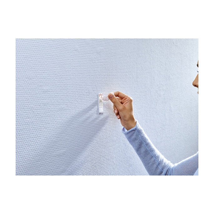 Tesa Tornillo adhesivo regulable para papel pintado y yeso hasta 1kg, 2 unidades