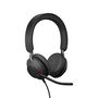 Jabra Evolve2 40 SE Auriculares Diadema con Micrófono USB-A, UC Stereo Certificados, Cancelación Pasiva de Ruido, Luz de Ocupado