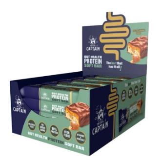 GUTSY CAPTAIN Barrita Proteica Salado Chocolate-Caramelo Salado 20 uds GUTSY CAPTAIN Barrita Proteica Salado Chocolate-Caramelo Salado 20 uds