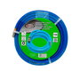Hofftech Manguera de Aire Compresor Azul Poliuretano 10m 20 Bares 6mm Rosca 1/4"