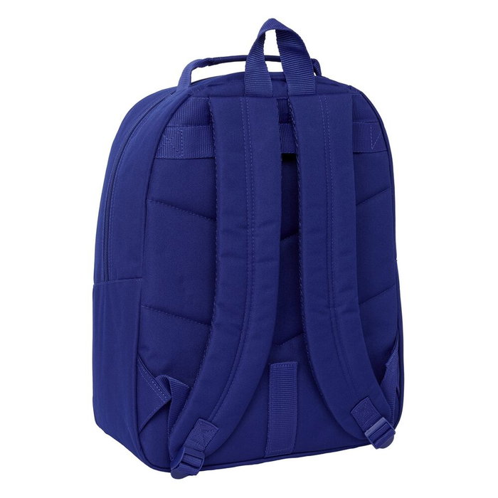 SAFTA Mochila F.C. Barcelona 25/26 42cm Adaptable a Carro Portamochilas Doble Tirador Bolsillo Frontal Hombreras Acolchadas