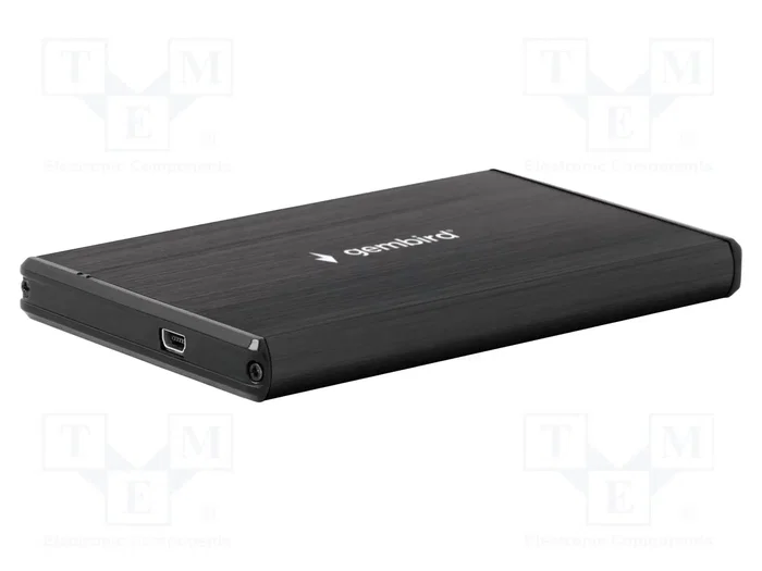 GEMBIRD Carcasa de disco 2,5 pulg. USB 3.0 Aluminio Negro GEMBIRD Carcasa de disco 2,5 pulg. USB 3.0 Aluminio Negro