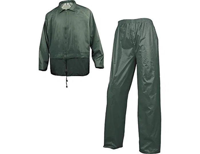 Deltaplus Conjunto de lluvia 400 verde talla XXL Deltaplus Conjunto de lluvia 400 verde talla XXL