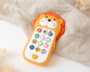 KioKids Teléfono Musical Bebé León con Sonidos de Animales y Luces