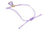 DKD Home Decor Collar de Piedra Ametista y Obsidiana Multicolor