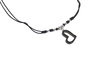 DKD Home Decor Collar de Piedra Ametista y Obsidiana Multicolor
