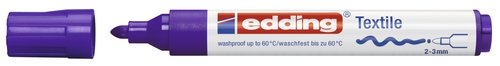 EDDING Marcador Textil 4500 Violeta (Set de 10) EDDING Marcador Textil 4500 Violeta (Set de 10)