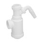 ABRISA Sifón de botella extensible T-4-T con toma de lavadora de 1 1/2 pulgadas