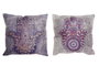 DKD Home Decor Cojín de Poliéster 45x10x45 cm Surtido de 2 Unidades