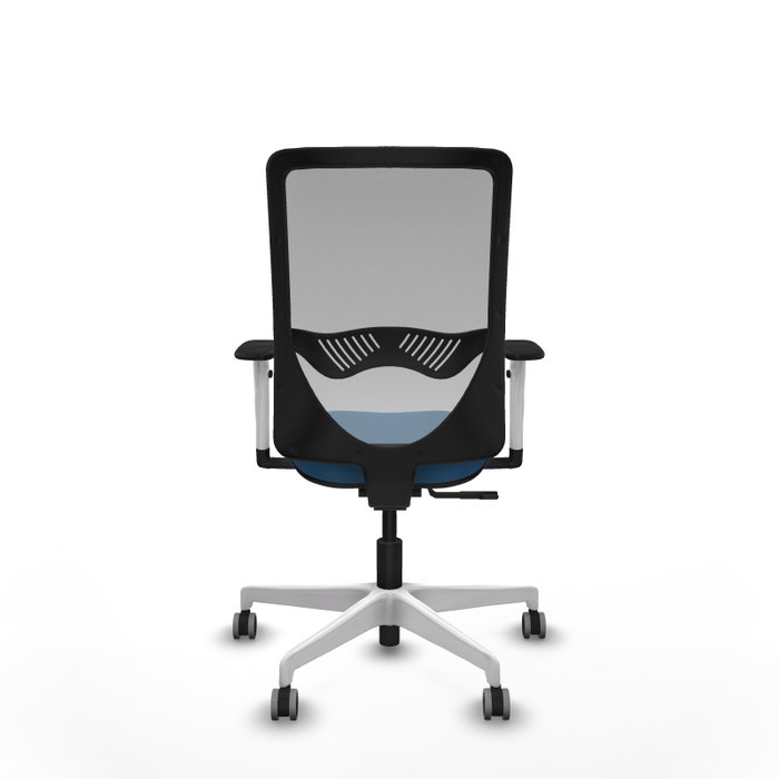 PIQUERAS Y CRESPO Silla de oficina Zulema con mecanismo Sincro, Azul claro y Gris PIQUERAS Y CRESPO Silla de oficina Zulema con mecanismo Sincro, Azul claro y Gris