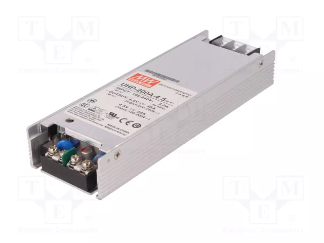 MEAN WELL UHP-200A-4.5 Fuente de alimentación de impulso para pantallas MEAN WELL UHP-200A-4.5 Fuente de alimentación de impulso para pantallas
