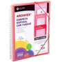 Carchivo Carpeta con Fundas ARCHIVEX STAR Espiral A4 Rojo