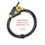 Master Lock Python Cable Lock Ajustable 10mm 8420EURD