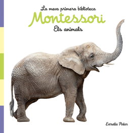 ESTRELLA POLAR Els animals. Llibre de tela. La meva primera biblioteca Montessori