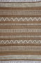DKD Home Decor Alfombra de Yute y Lana 154x230x1 cm Marrón y Blanco