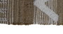 DKD Home Decor Alfombra de Yute y Lana 154x230x1 cm Marrón y Blanco
