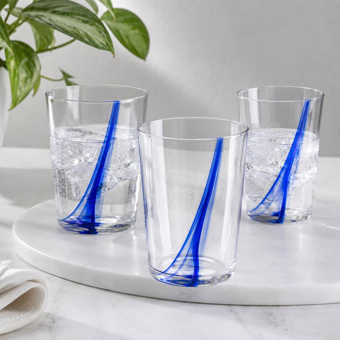 Bormioli Rocco Vaso Alto STRIA de Vidrio 50cl Bormioli Rocco Vaso Alto STRIA de Vidrio 50cl