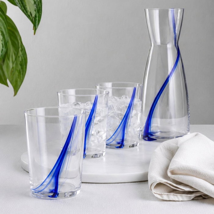 Bormioli Rocco Vaso Alto STRIA de Vidrio 50cl Bormioli Rocco Vaso Alto STRIA de Vidrio 50cl
