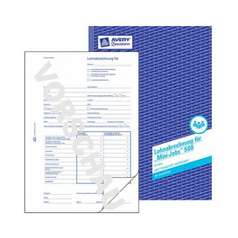 AVERY Zweckform Libro de administración 506 para nóminas
