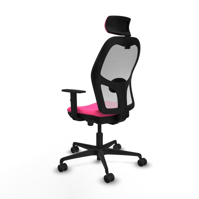 PIQUERAS Y CRESPO Silla de oficina Jorquera Rosa y Blanco PIQUERAS Y CRESPO Silla de oficina Jorquera Rosa y Blanco