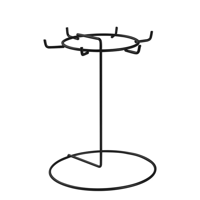 Aberto Design TK-001-B Organizador de Joyero de Metal Negro. Diámetro 22 cm, Altura 28 cm. Ideal para Collares, Pendientes y Anillos Aberto Design TK-001-B Organizador de Joyero de Metal Negro. Diámetro 22 cm, Altura 28 cm. Ideal para Collares, Pendientes y Anillos
