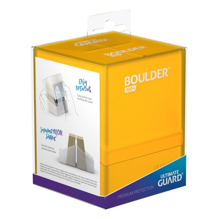 Ultimate Guard Boulder 100+ - Amber Ultimate Guard Boulder 100+ - Amber