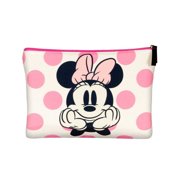 Disney Minnie Mouse Neceser de Playa Soleil Dots Rosa para Mujer