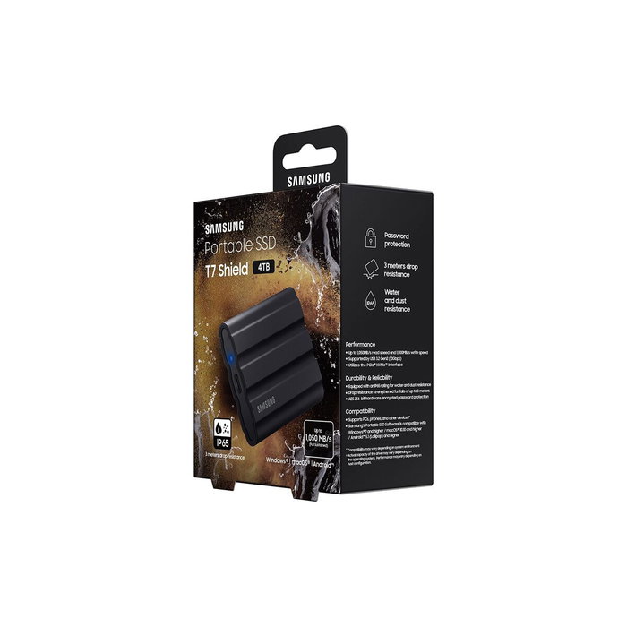 Samsung T7 Shield 4 TB Negro