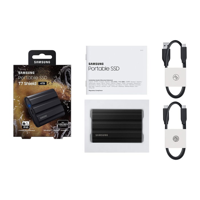 Samsung T7 Shield 4 TB Negro