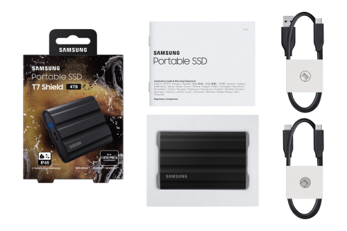 Samsung T7 Shield 4 TB Negro