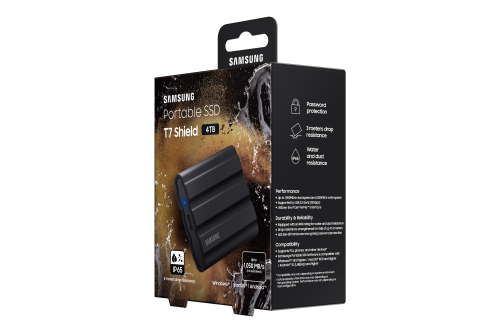 Samsung T7 Shield 4 TB Negro