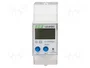 F&F Contador digital para raíl DIN (5÷1000V DC)