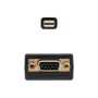 Nanocable 10.16.0202 Adaptador Cable Conversor Mini DisplayPort (m) a SVGA/VGA HDB15 (h) 15 cm Plug & Play, Negro