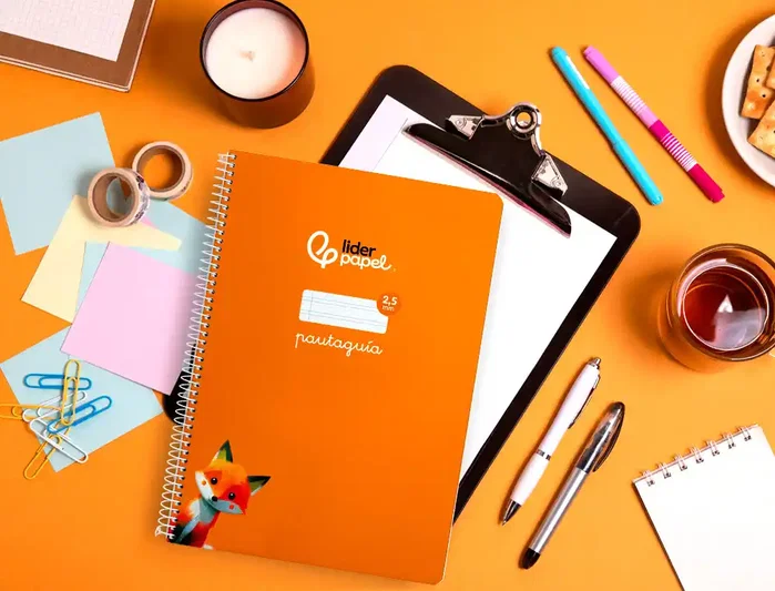 Liderpapel Cuaderno Espiral Pautaguía A4 Cuadro 2,5mm Naranja Liderpapel Cuaderno Espiral Pautaguía A4 Cuadro 2,5mm Naranja