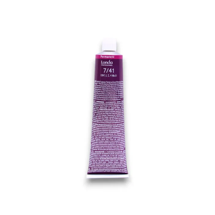 Londa Professional Londacolor Tinte permanente para el cabello 7/41 Londa Professional Londacolor Tinte permanente para el cabello 7/41