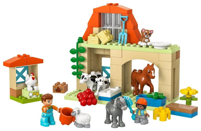 LEGO DUPLO My Town Cuidando Animales de Granja