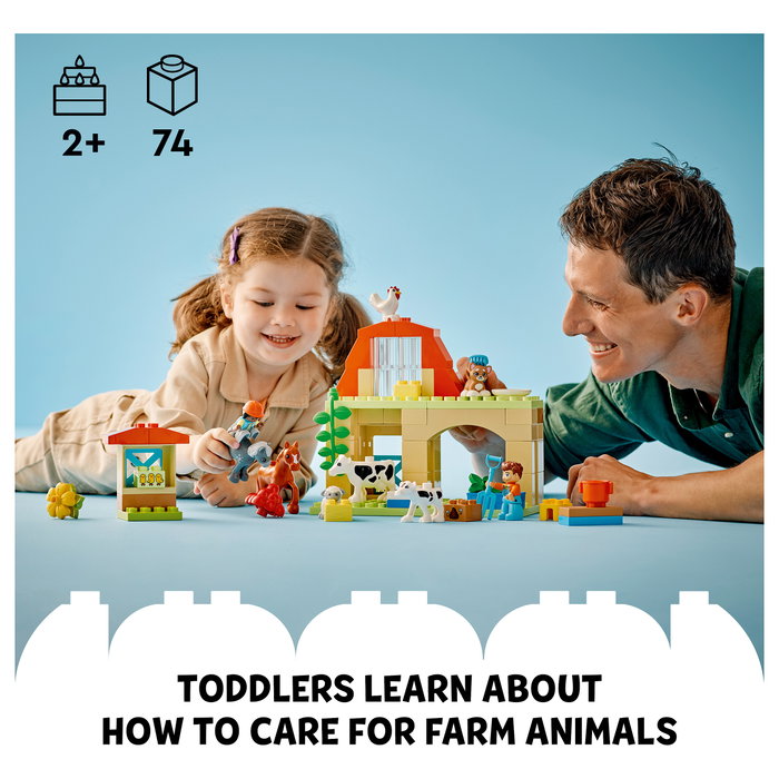 LEGO DUPLO My Town Cuidando Animales de Granja