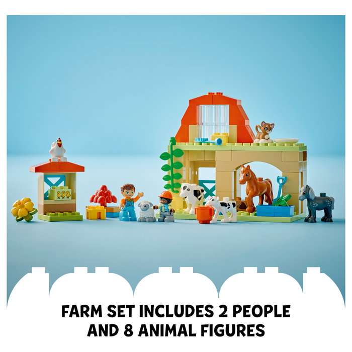 LEGO DUPLO My Town Cuidando Animales de Granja