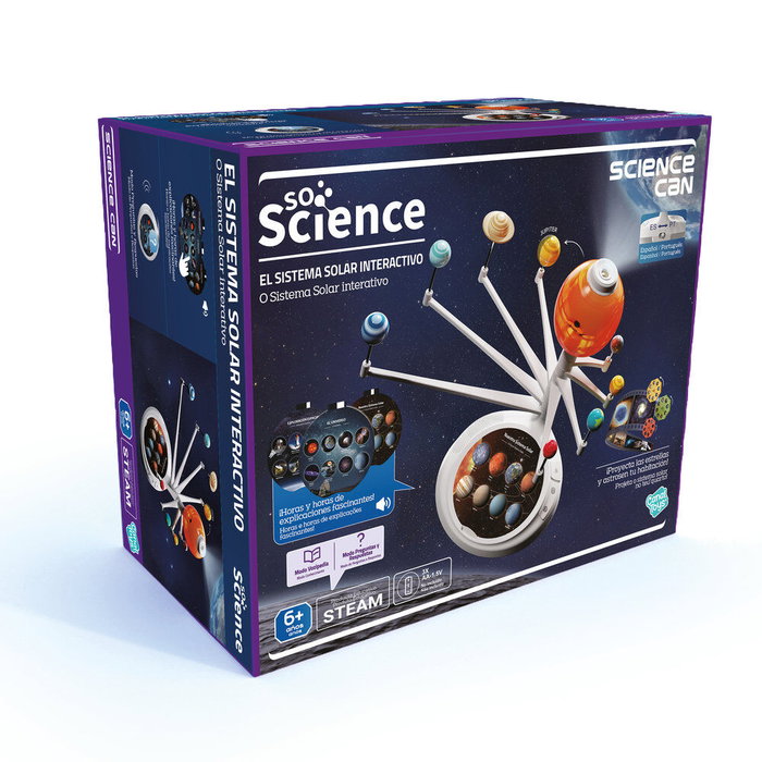 CANAL TOYS Proyector Sistema Solar Interactivo Science