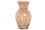DKD Home Decor Jarrón de Cristal Ámbar 16x16x27 cm