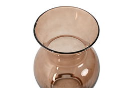 DKD Home Decor Jarron Moderno Ambar Cristal 16 x 27 x 16 cm